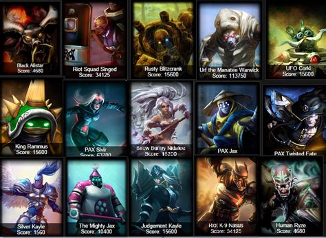 rarest skins lol